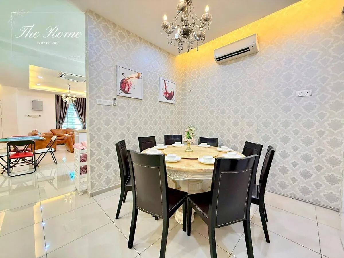 Willa Theromeprivatepool12-16Paxkaraoke Melaka Malezja